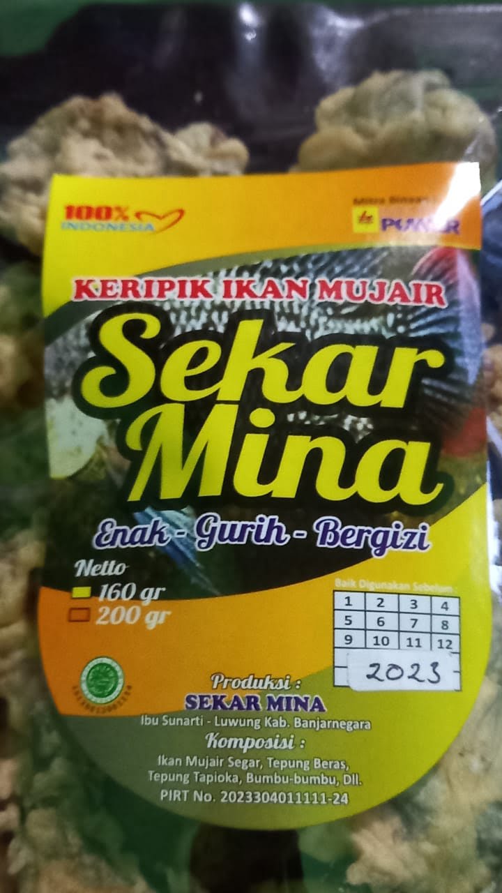 Keripik Ikan Mujahir