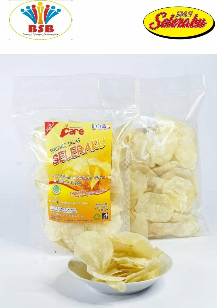 Keripik Talas Seleraku 200 g