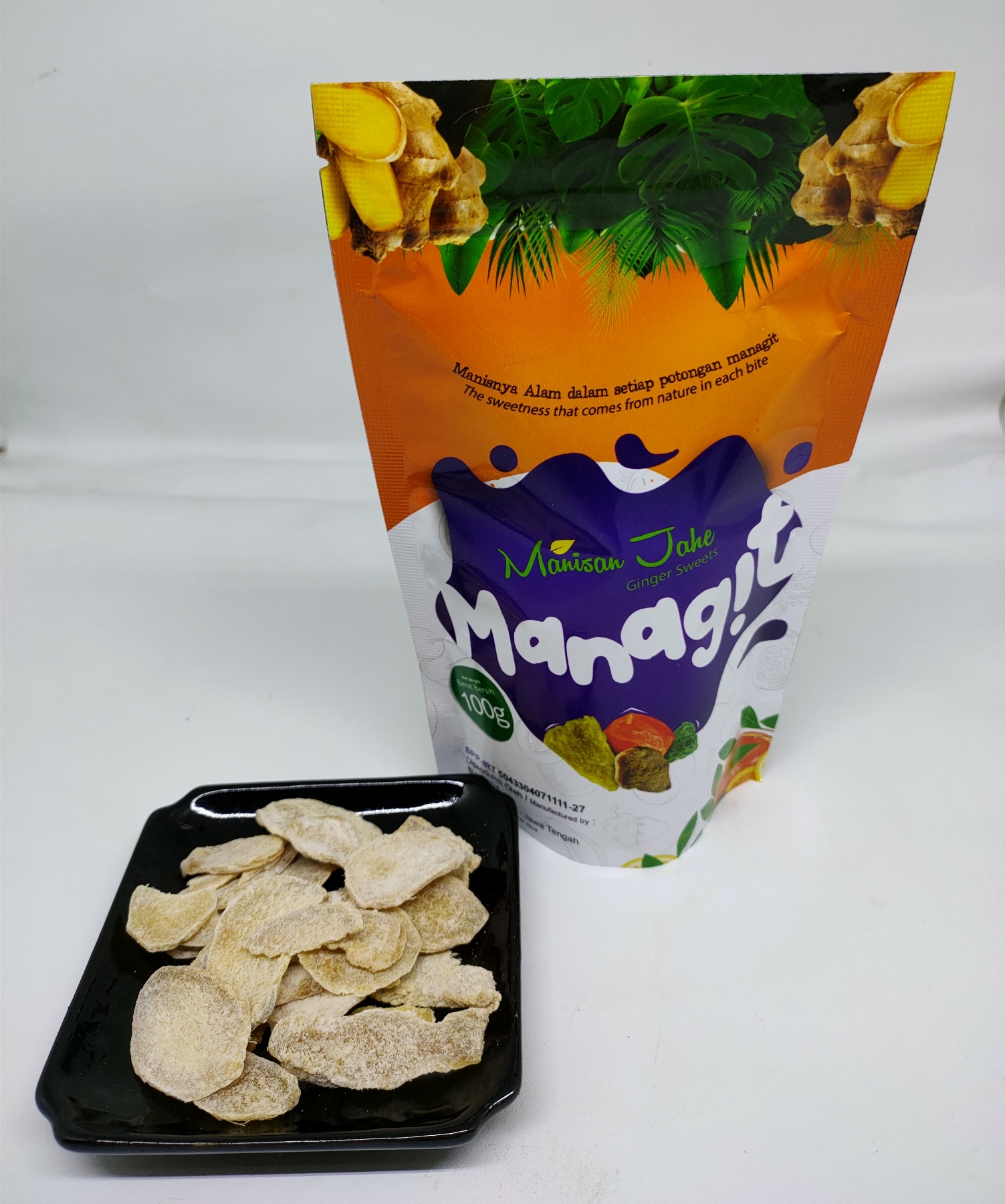 Manisan Jahe Managit